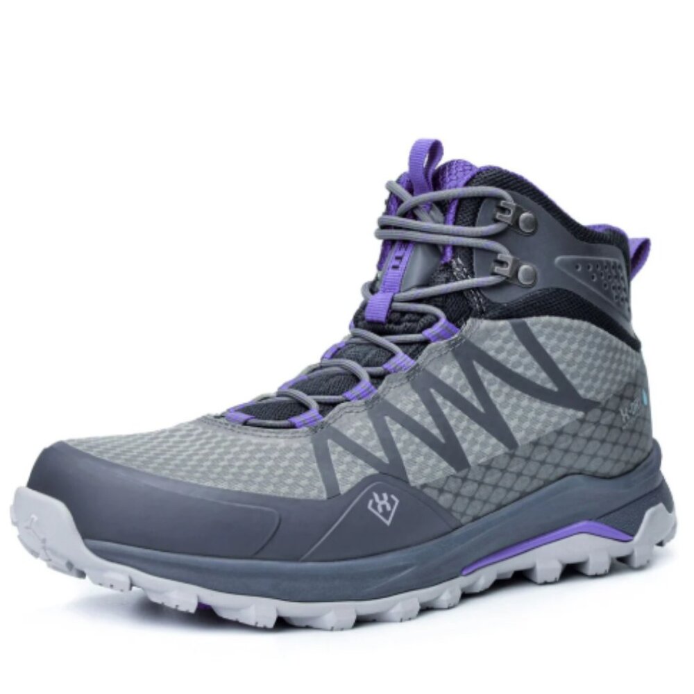 XPETI Women’s Fastrail II Speed Hiking Boots, size 11 US womens, color grey.